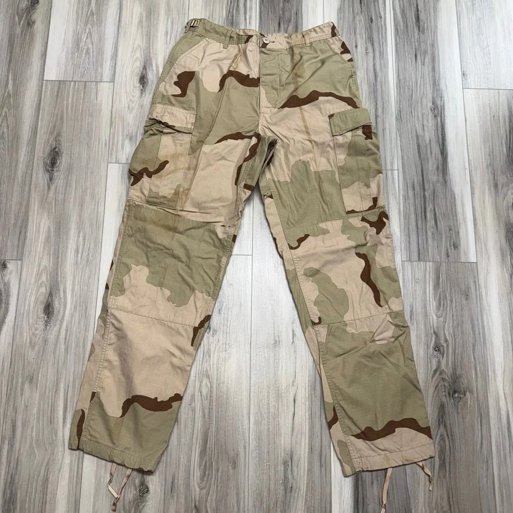 Lot USGI 3 Color Desert Camo Combat Pants Medium Long Ripstop 8415-01-327-5336